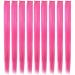 FYHTSD 9 PCS Pink Hair Accessories | Clip-in Extensions for Girls & Teens | Fashionable Party Highlights - Buy Online on GoSupps.com