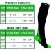 Compression Socks for Men & Women | Graduated Athletic Fit for Recovery, Travel, Running | Boost Stamina & Circulation | Black & Green | L-XL - Buy Online on GoSupps.com