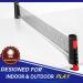 Neobadge Retractable Table Tennis Net - Clampable on Any Desktop (Red/Black) - Fits Tables <6ft Long & <1.8in Thick - Buy Online on GoSupps.com