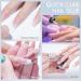 Mini UV Nail Lamp - Portable 3W LED Nail Dryer for Gel Polish - Handheld Curing Light for Home DIY Manicure (White - Buy Online on GoSupps.com