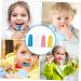 Minkissy 8-Piece Silicone Finger Toothbrush Set for Kids & Pets - Colorful Children's Toothbrush Toys (1 Pack) - Buy Online on GoSupps.com