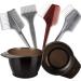 Hair Dye Brush and Bowl Set, YGDZ Hair Dye Kit Professional Salon Hair Color Brush and Bowl Set, 4pcs Tint Brushes & 2pcs Mixing Bowls