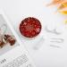 Bagea-Ka Winter Snowflake Red Sparkle Christmas Pattern Contact Lens Case - Eye Care Kit with Mirror Tweezers & Solution for Travel & Home - Buy Online on GoSupps.com