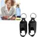 Buy Srliya 2pcs Inhaler Holder - PU Leather Travel Case with Carabiner Clip | Lightweight & Protective (Black) - International Shipping Available - Buy Online on GoSupps.com