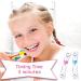 Buy Colorful 2-Piece Hourglass Timer for Kids - Smiley Toothbrush Sandwatch for Home & Office (Pink + Blue) - Buy Online on GoSupps.com