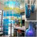 Rainbow Glossy Clear Film Roll for Resin Fillers | Iridescent Cellophane Wrap for Resin Crafts & Jewelry Making | Blue Color - Buy Online on GoSupps.com