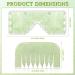 Jade Eye Mask & Comb Set | Premium Eye Care & Natural Jade Massage for Wrinkles Puffiness Headache Relief - Buy Online on GoSupps.com