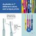TEPE Kids Toothbrush Extra Soft - 4 Pack X-Soft for Ages 3 - Buy Online on GoSupps.com