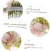 Angoily Flower Bridal Comb Hair Combs for Women Accessories Wedding Garland Girls Hair Accessories Flower Comb Flower Hair Accessories Silk Cloth Bridegroom Wig The Flowers - Buy Online on GoSupps.com
