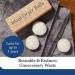 Cosy House Collection Wool Dryer Balls 3-Pack - Eco-Friendly Fabric Softener - Reusable & Long Lasting - Softens Clothes Naturally - Saves Time & Energy - White - Buy Online on GoSupps.com