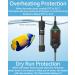 Fumak 100W Adjustable Aquarium Heater Super Short Submersible Fish Tank Heater Fish Heater with LED Digital Display Thermostat  for Tanks 10-20 Gallons - Buy Online on GoSupps.com