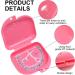 2 Pieces Braces Bite Can - Prosthetic Box for Dinner & Sports Devices | Purple & Pink Tooth Rail Box - Buy Online on GoSupps.com