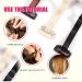 Eowppue Foxy Eyes Lift Facelift Bands with Clips Instant Face Lift Tape Reusable Facelift Tape for Face Invisible (Double Strap & Black & Skin Tone & Brown) - Buy Online on GoSupps.com
