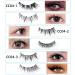 Huyath Magnetic Lashes Kit - 2 Pairs Pack Reusable Makeup Lashes Magnetic - Reusable Dense Magnetic Lashes Magnetic Fake Lashes Transparent Stem For Makeup - Buy Online on GoSupps.com