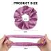 Kavya Hair Tie for Women - 12 Soft Elastic Scrunchies in Neutral Colors | Stylish Hair Accessories for Girls - Buy Online on GoSupps.com