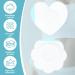 Gjinxi Castor Oil Pack Wrap 60 Pcs Castor Oil Belly Button Wrap Pad Self-Adhesive Disposable Spunlace Cloth Organic Cover Compress Patches High Absorbent No Wash - Buy Online on GoSupps.com