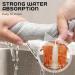 Ancient Flow Stainless Steel Scrubber Double-Sided Mesh Metal Wire Cleaning Rag Multipurpose Wire Dishwashing Rags for Wet and Dry Non Scratch Wire Dish Cloth Steel Wire Cleaning Cloth (5pcs) - Buy Online on GoSupps.com