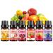Diffuser Oil Set Refreshing | 10ml Fruit Oil for Humidifier Diffuser for relaxation car candle making Christmas New Year's birthday