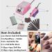 Electric Nail Drill Set for Acrylic and Gel Nails - Manicure Pedicure Kit in Pink - Buy Online on GoSupps.com
