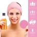 Spa Facial Headband Make up Hair Band Facial Headbands for Women for Sport Yoga Shower pink - Buy Online on GoSupps.com