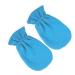 FRCOLOR 1 Pair Exfoliating Hand Mask Spa Gloves Black Disposable Gloves Black Gel Hand Gloves Gel Gloves Hands Moisturizing Gloves Hand Spa Gloves Mositurizing Glove Miss Care Bag Repair