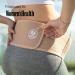BABYGO 2 in 1 Pregnancy Belly Band Support | Pelvic Maternity Belt for Back Hip Pain | Nude Beige XL | Includes 50 Page Book - Buy Online on GoSupps.com