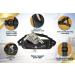 Premium 2-in-1 Jogging Line & Leash for Large/Medium Dogs | Double Handle & Belly Belt | Ideal for Jogging Hiking & Walking - Buy Online on GoSupps.com