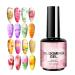 Nail Gels - Blooming Color Gel Ink Art Polish | Clear base for marble nail designs spreading fade effect soft texture formula