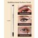 Dual-Ended Angled Eyebrow Brush - Define Eyebrows & Eyeliner with Spoolie - D108 | International Shipping Available - Buy Online on GoSupps.com