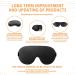 Best Sleep Mask for Side Sleepers - Soft 3D Eye Cover for Travel & Nap | Comfortable Blindfold for Men & Women - Buy Online on GoSupps.com