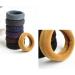 100 Multicolor Seamless Elastic Hair Ties - 4cm Hair Bobbles for Women - Buy Online on GoSupps.com