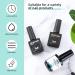 Morovan Nail Primer with Gel Top Coat and Base Coat Set - Long-Lasting Gel Polish with Acid-Free Primer for Healthy Nails - Buy Online on GoSupps.com