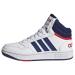 adidas Unisex Kinder Hoops Mid Shoes Basketball Shoe 38 EU Ftwr White Victory Blue Better Scarlet