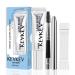 KevKev Lash Glue 10ml Eyelash Glue for Lash Clusters Lash Extension Waterproof Lash Bond Lasting 48-72 Hours Lash Cluster Glue with Lash Brush and Eyelash Remover Cotton Swabs Set (10ml Clear) 10ml DIY Lash Glue(Clear)