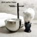 ECHOLLY Large Shaving Soap Bowl - Durable Metal Shave Mug for Cream & Soap - Double Layer Smooth Shave Unbreakable Mug with Heat Insulation - Buy Online on GoSupps.com