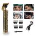 Professional Beard Trimmer for Men Electric Professional Razor Shavers Cordless Hair Clippers T Clippers Trimmer USB Rechargeable Trimmer Hair Clipper for Men with Guide Combs Dragon