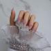 Magic Armor Almond Fake Gel Nail Tips - 120pcs Medium French Design Clear Full Cover Almond Press on Nails with Nail Glue - DIY Nail Salon Extension Kit - Buy Online on GoSupps.com