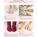 3-Piece Aloe Vera Foot Peel Mask for Hard Skin with Rose Extract - Exfoliating Feet Treatment for Callus Removal and Foot Care - Buy Online on GoSupps.com