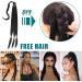 EMMOR Long Braided Ponytail Extension with Hair Straight Wrap Around Ponytail Hair Extensions with Hair Tie Soft healthy Synthetic Hair Piece for Women girls Daily(33 inch Ash Blonde) Ash Blonde 1pc - Buy Online on GoSupps.com