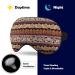 LynaRei Boho Bohemian Pattern Sleep Mask - Adjustable Soft Eye Cover for Travel and Nap Style-3 - Buy Online on GoSupps.com