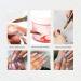 Aokitec #10 Oval Crimped Sable Acrylic Nail Brush - Wood Nail Art Tool for Manicure | Black - Buy Online on GoSupps.com