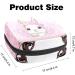 Stylish Menstruation Pad Bag for Women & Girls | Zippered Tampon & Napkin Storage with Hand-Drawn Rabbits - Pink Feeder Design - Buy Online on GoSupps.com