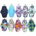 10PCS Charcoal Bamboo Mama Cloth Menstrual Pads - Reusable Sanitary Pads Panty Liner - Multicolored - Buy Online on GoSupps.com