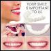 CHNLML Snap On Smile Teeth Veneers - Perfect Whitening & Comfortable Fit (2 Pcs) - Buy Online on GoSupps.com