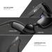 Bevi Polarized Sports Sunglasses | TR 90 Frame | Spring Hinges | Ideal for Men & Women | Cycling, Running, Baseball | Black - Buy Online on GoSupps.com