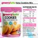 Groovy Keto Sugar Free Cookie Mix - Low Carb, Keto Friendly, 1.5g Net Carbs, Diabetic Friendly - 255g - Buy Online on GoSupps.com