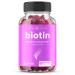 NutraChamps Sugar Free Biotin Gummies 10000mcg High Potency - Healthy Hair, Skin & Nails for Women, Men & Kids - 5000mcg in Each Gummy - Vegan, Non-GMO, Hair Health Vitamins Supplement - Raspberry 60 Count (Pack of 1)