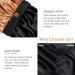 Satin Silk Sleep Cap for Curly Hair | Adjustable Wide Band | Double Layer | Hat Hut Bonnet - Gold - Buy Online on GoSupps.com