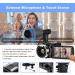 YEEIN 4K Video Camera Camcorder with 3 Touch Screen, WiFi, 32G Card, 18X Digital Zoom - Perfect Vlogging Camera for YouTube, Kids - Remote and Microphone Included - Buy Online on GoSupps.com