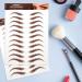 Cabilock Autocollants pour Sourcils Marron 5 Pi ces Kit Transfert D'eau Waterproof Maquillage Femmes Utilisation Quotidienne Entretien et Mise - Buy Online on GoSupps.com